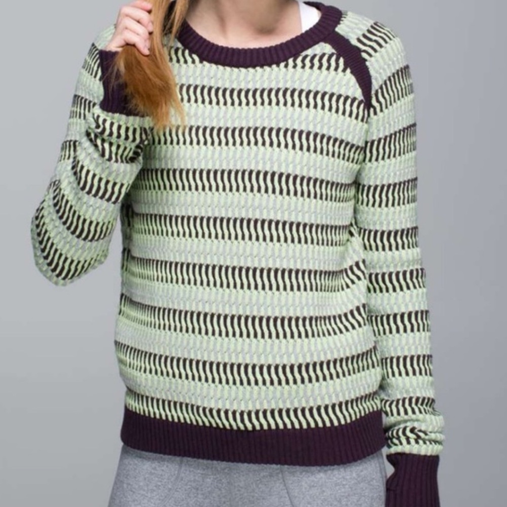 Lululemon Devi crew sweater size 8-10